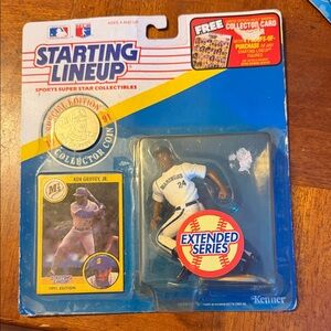 Starting Lineup Ken Griffey Jr. Figure - Black and White